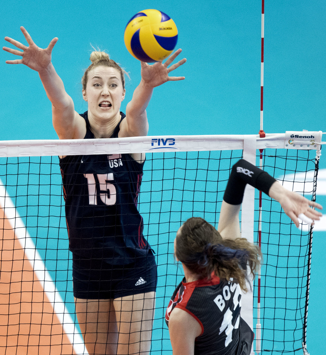 USA volleyball vs. Turkey, 5/16/18